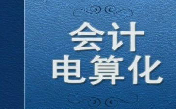 电算化会计心得模板6篇