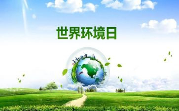 环境日宣传活动方案6篇