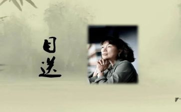 目送读后感最新7篇