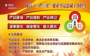 三严三实专题教育心得体会7篇