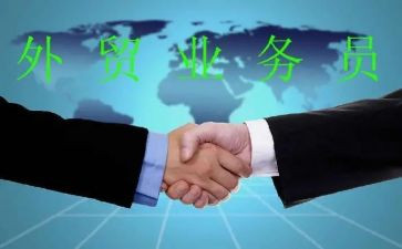 外贸业务员年度工作总结7篇