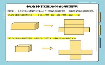 长方体与正方体的教案5篇