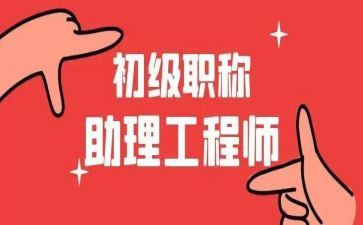 评助理工程师专业技术工作总结7篇